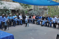 بالصور: عقد راية الصلح بين عائلتي "عبد الهادي" و"العيسوي" في مدينة اللد